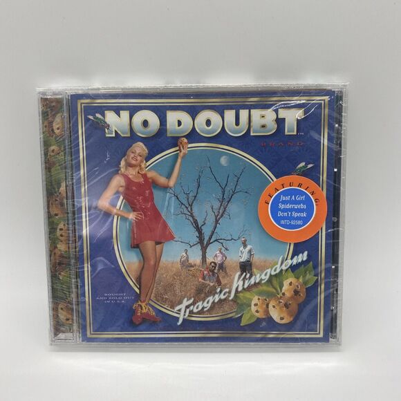 No Doubt: Tragic Kingdom CD (1995, Sealed, New) W/ Hype Sticker, Gwen Stefani